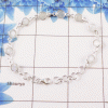 Rainbow Moonstone Cut Gemstone Bracelet O - 26DYB999 Cut Round Shape Solid 925 Sterling Silver Bezel Bracelet
